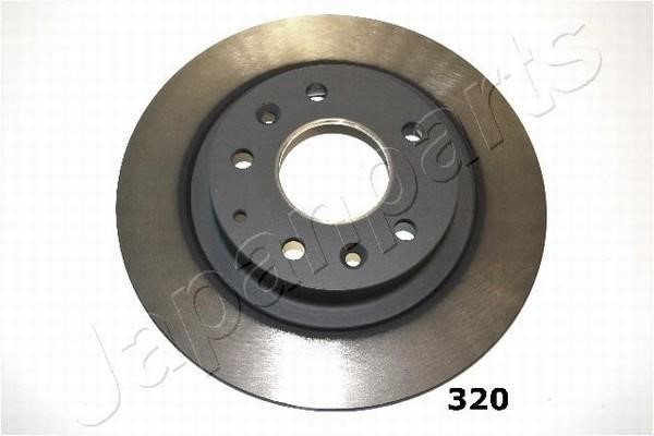 Japanparts DP-320 Rear brake disc, non-ventilated DP320: Buy near me in Poland at 2407.PL - Good price!
