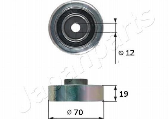 Japanparts RP-815 Ролик обвідний RP815: Приваблива ціна - Купити у Польщі на 2407.PL!