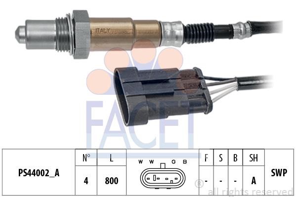 Facet 108239 Lambda sensor 108239: Buy near me in Poland at 2407.PL - Good price!