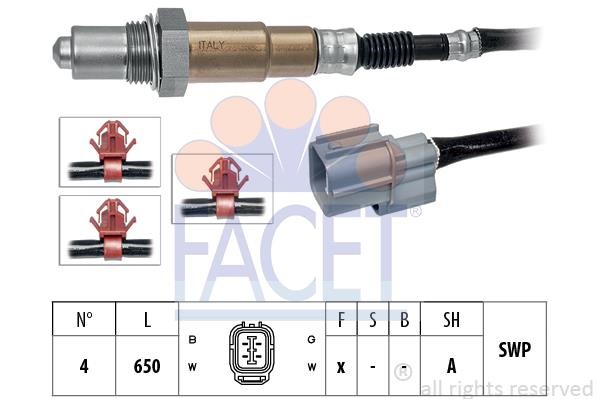 Facet 108319 Датчик кислородный / Лямбда-зонд 108319: Отличная цена - Купить в Польше на 2407.PL!