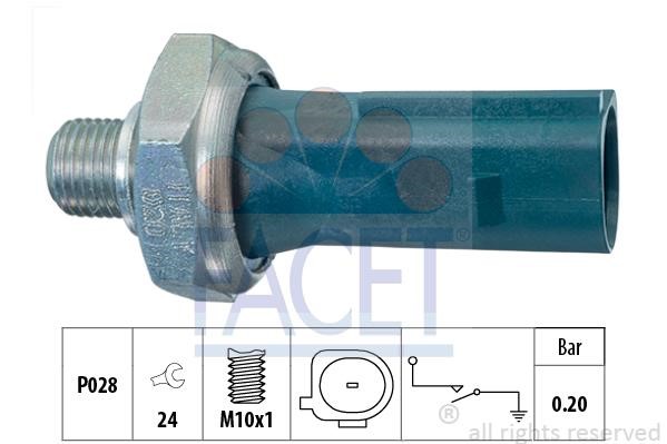 Facet 70219 Oil pressure sensor 70219: Buy near me at 2407.PL in Poland at an Affordable price!