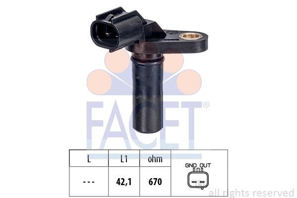 Facet 9.0636 Crankshaft position sensor 90636: Buy near me in Poland at 2407.PL - Good price!