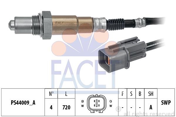 Facet 108345 Lambda sensor 108345: Buy near me in Poland at 2407.PL - Good price!