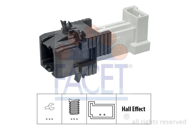 Facet 71312 Brake light switch 71312: Buy near me at 2407.PL in Poland at an Affordable price!