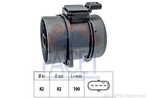 Facet 10.1455 Air mass sensor 101455: Buy near me at 2407.PL in Poland at an Affordable price!
