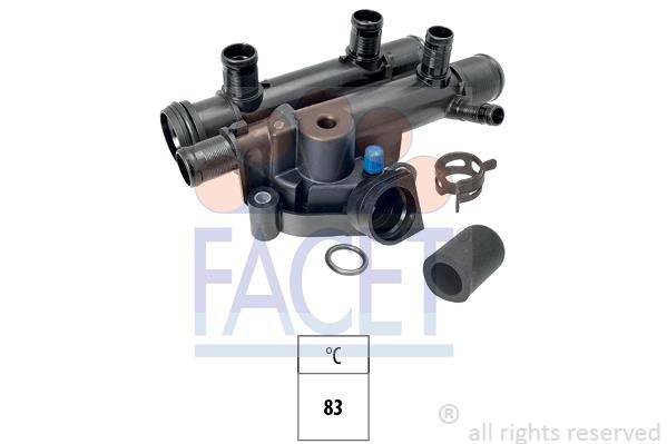 Facet 7.8666K Thermostat, coolant 78666K: Buy near me in Poland at 2407.PL - Good price!