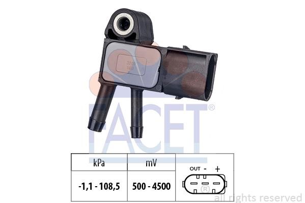 Facet 103269 Air pressure sensor 103269: Buy near me in Poland at 2407.PL - Good price!
