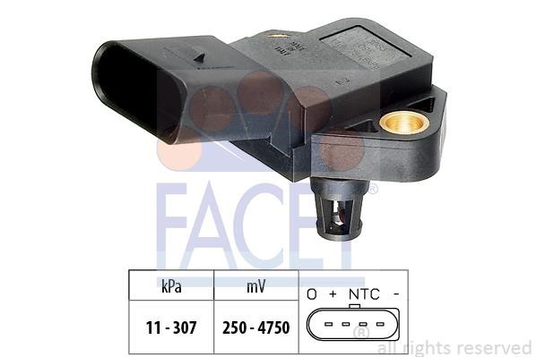 Facet 10.3388 Boost pressure sensor 103388: Buy near me in Poland at 2407.PL - Good price!