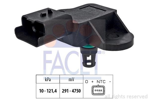 Facet 10.3347 MAP Sensor 103347: Buy near me at 2407.PL in Poland at an Affordable price!