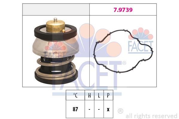 Facet 7.7976 Thermostat, coolant 77976: Buy near me in Poland at 2407.PL - Good price!