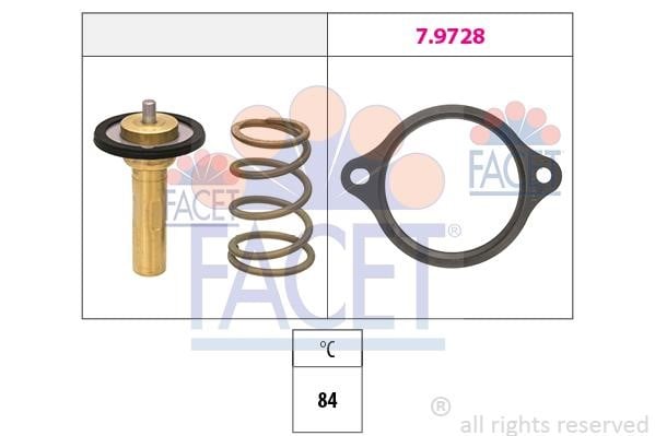 Facet 7.7970 Thermostat, coolant 77970: Buy near me in Poland at 2407.PL - Good price!
