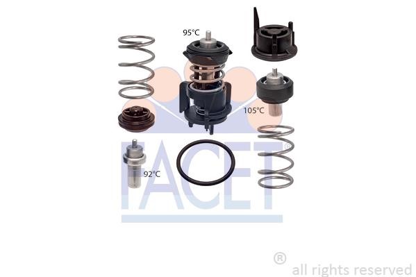 Facet 7.7944 Thermostat, coolant 77944: Buy near me in Poland at 2407.PL - Good price!