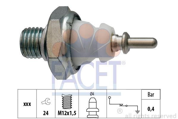 Facet 7.0221 Oil Pressure Switch 70221: Buy near me in Poland at 2407.PL - Good price!