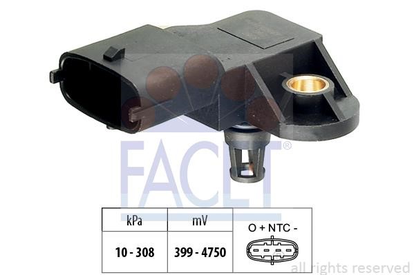 Facet 10.3410 Boost pressure sensor 103410: Buy near me in Poland at 2407.PL - Good price!