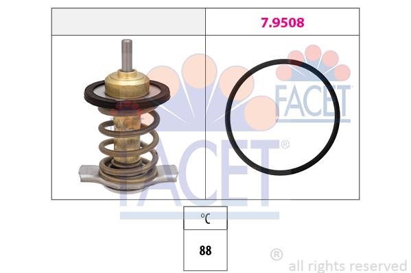 Facet 7.7974 Thermostat, coolant 77974: Buy near me at 2407.PL in Poland at an Affordable price!
