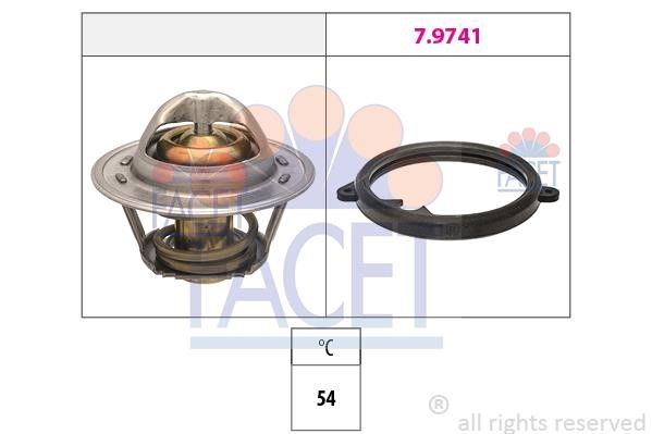 Facet 7.7972 Thermostat, coolant 77972: Buy near me in Poland at 2407.PL - Good price!