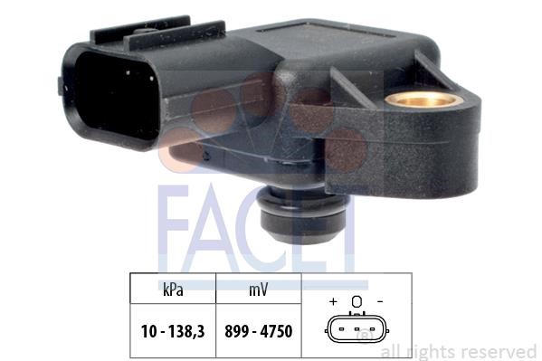 Facet 10.3394 MAP Sensor 103394: Buy near me in Poland at 2407.PL - Good price!