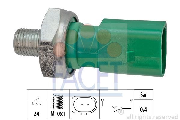 Facet 7.0204 Oil Pressure Switch 70204: Buy near me in Poland at 2407.PL - Good price!