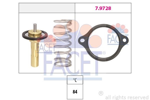 Facet 7.7971 Thermostat, coolant 77971: Buy near me in Poland at 2407.PL - Good price!
