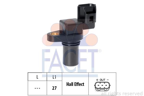 Facet 9.0735 RPM Sensor, automatic transmission 90735: Buy near me at 2407.PL in Poland at an Affordable price!