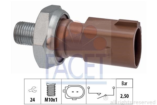 Facet 7.0205 Oil Pressure Switch 70205: Buy near me at 2407.PL in Poland at an Affordable price!