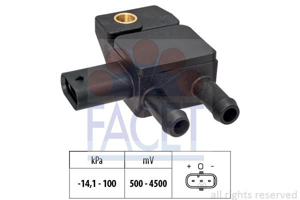 Facet 10.3389 Air Pressure Sensor, height adaptation 103389: Buy near me in Poland at 2407.PL - Good price!