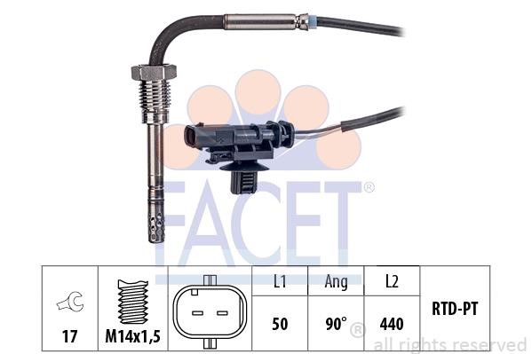 Facet 22.0340 Abgastemperatursensor 220340: Kaufen Sie zu einem guten Preis in Polen bei 2407.PL!