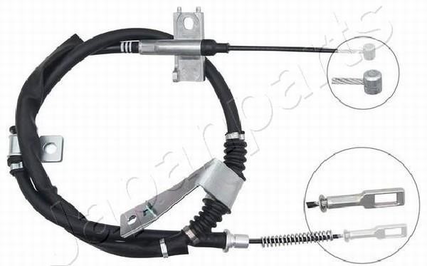 Japanparts BC-S03R Cable Pull, parking brake BCS03R: Buy near me in Poland at 2407.PL - Good price!