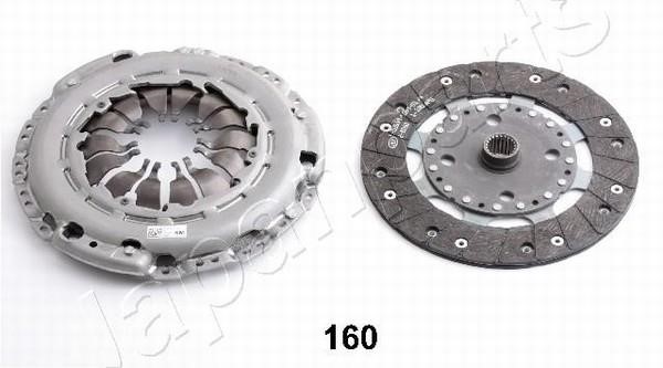 Japanparts SF-160 Clutch disc SF160: Buy near me at 2407.PL in Poland at an Affordable price!