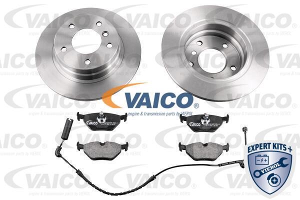 Vaico V2090002 Brake discs with pads rear non-ventilated, set V2090002: Buy near me in Poland at 2407.PL - Good price!