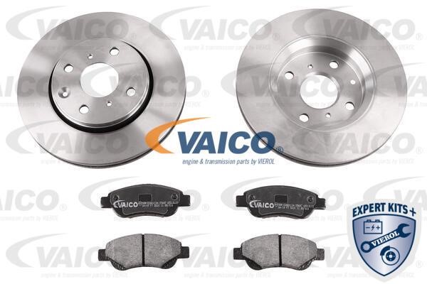 Vaico V42-0872 Front ventilated brake discs with pads, set V420872: Buy near me in Poland at 2407.PL - Good price!
