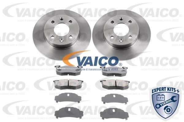 Vaico V46-1240 Bremsscheiben mit Belägen vorne unbelüftet, Satz V461240: Kaufen Sie zu einem guten Preis in Polen bei 2407.PL!