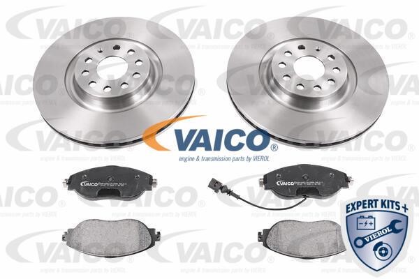 Vaico V10-6628 Front ventilated brake discs with pads, set V106628: Buy near me in Poland at 2407.PL - Good price!