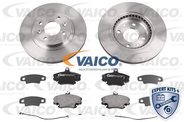 Vaico V46-1228 Front ventilated brake discs with pads, set V461228: Buy near me in Poland at 2407.PL - Good price!