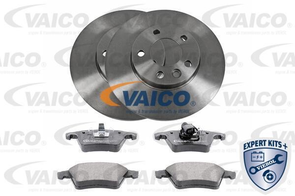 Vaico V10-6748 Front ventilated brake discs with pads, set V106748: Buy near me at 2407.PL in Poland at an Affordable price!