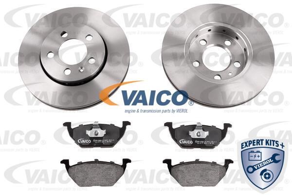 Vaico V10-5590 Front ventilated brake discs with pads, set V105590: Buy near me in Poland at 2407.PL - Good price!