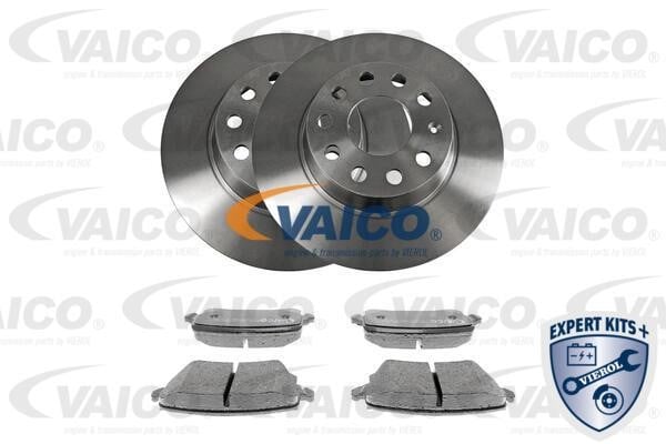 Vaico V10-6621 Rear brake disc, non-ventilated V106621: Buy near me in Poland at 2407.PL - Good price!