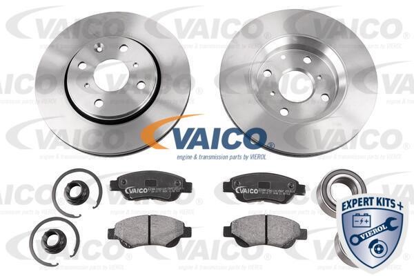 Vaico V22-0752 Front ventilated brake discs with pads, set V220752: Buy near me in Poland at 2407.PL - Good price!