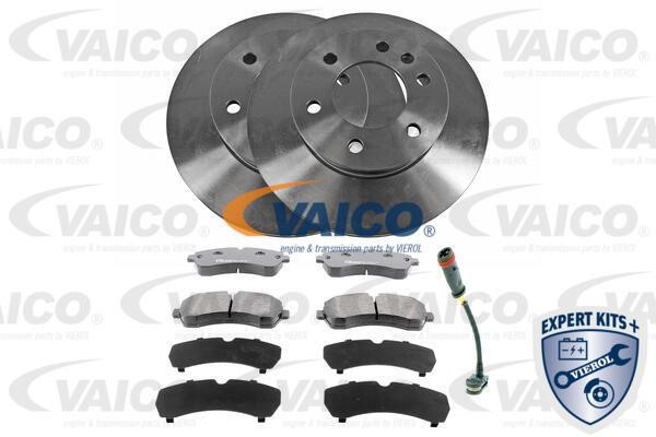 Vaico V10-6746 Front ventilated brake discs with pads, set V106746: Buy near me in Poland at 2407.PL - Good price!