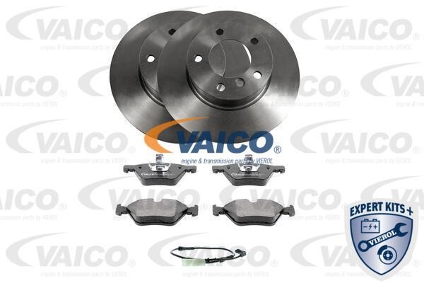 Vaico V20-4050 Front ventilated brake discs with pads, set V204050: Buy near me at 2407.PL in Poland at an Affordable price!