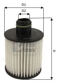 Clean filters ML4569 Масляный фильтр ML4569: Отличная цена - Купить в Польше на 2407.PL!
