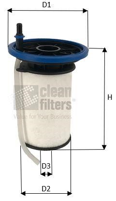 Clean filters MG3612 Fuel filter MG3612: Buy near me in Poland at 2407.PL - Good price!