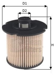 Clean filters MG3629 Фільтр палива MG3629: Приваблива ціна - Купити у Польщі на 2407.PL!