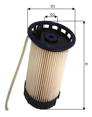 Clean filters MG3621 Топливный фильтр MG3621: Отличная цена - Купить в Польше на 2407.PL!