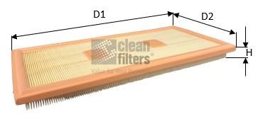 Clean filters MA3481 Luftfilter MA3481: Kaufen Sie zu einem guten Preis in Polen bei 2407.PL!