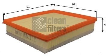 Clean filters MA3473 Luftfilter MA3473: Kaufen Sie zu einem guten Preis in Polen bei 2407.PL!