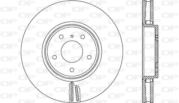 Open parts BDR275620 Brake disc BDR275620: Buy near me in Poland at 2407.PL - Good price!