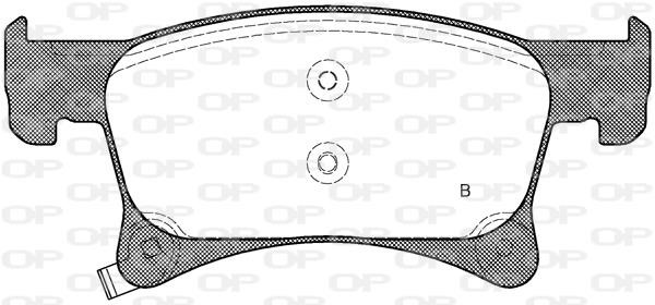 Купити Open parts BPA1580.02 за низькою ціною в Польщі!