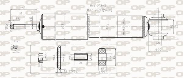 Open parts SAB8273.31 Amortyzator gazowo-olejowy przód SAB827331: Dobra cena w Polsce na 2407.PL - Kup Teraz!