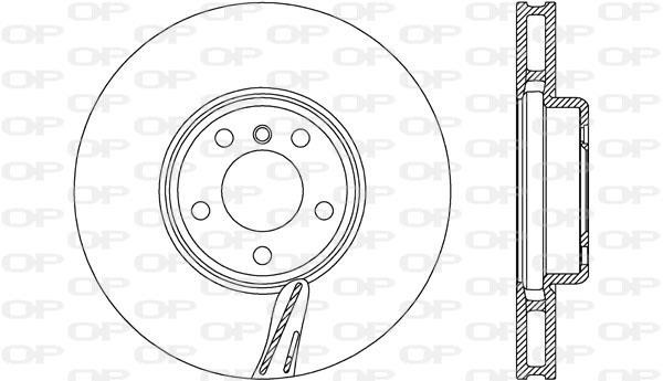 Open parts BDR274520 Brake disc BDR274520: Buy near me in Poland at 2407.PL - Good price!